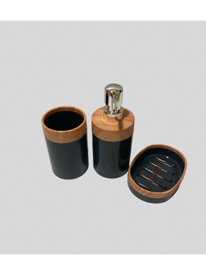 Feyza Design Şık 3'lü Banyo Seti, Ferahlatıcı ve Konforlu Kullanım Için Ideal