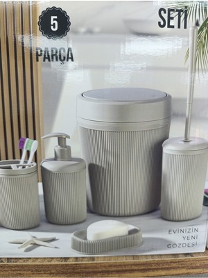 Feyza Design Şık ve Kullanışlı Tam Banyo Seti, Hijyen ve Konfor Için Ideal Seçim