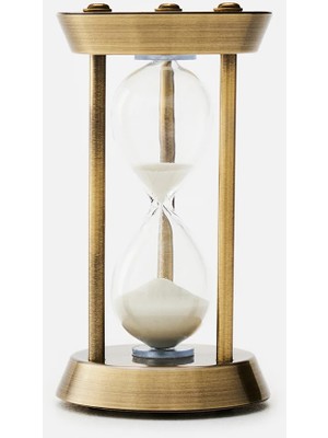 Gold Renkli Metal Kum Saati Minimalist Dekor Özelliği ile Ev Ofis Uyumlu Tasarım