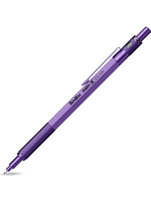 Hype Store Scrikss Matri-X Versatil 0.5 mm Metalik Mor Şeffaf Amb.