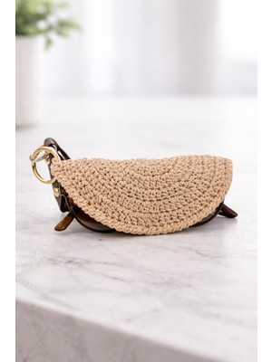 El Örgüsü Gözlük Kılıfı Çanta Charmı – El Örgüsü, Çantaya Takılabilir