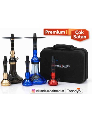 Megahed Premium Çantalı Nargile Seti