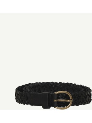 Yargıcı Örgü Deri Kemer