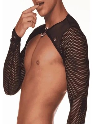 Liyuza Erkek  Fantezi Metalli Bolere Iç Giyim