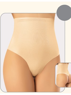 Liyuza Miss Flex Ten Lazer Kesim Yüksek Bel String 6005