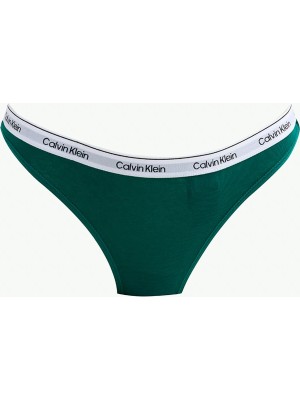 Calvin Klein Turkuaz - Petrol Kadın Tanga 000QD5043E Ck Women
