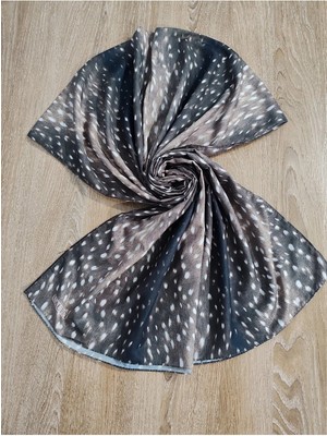 Cadde Dükkanı Laure'l Ceylan Desenli Şal Desen7