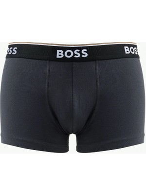 Boss Kırmızı - Lacivert Erkek Boxer Trunk 3p Power
