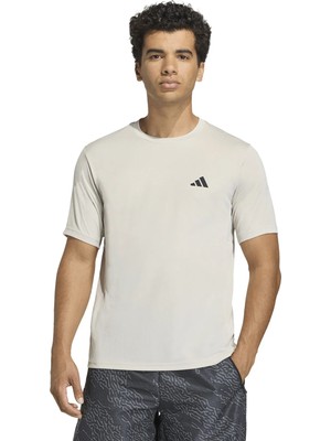 adidas Workout Essentials Base Erkek Bej Antrenman T-Shirt.-