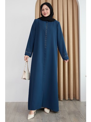 inStyle Papatya Taşlı Indigo Ferace