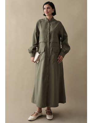 inStyle Cepli Modal Haki Kap