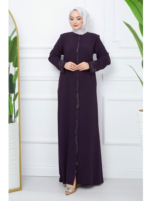 inStyle Serpme Taş Petek Mürdüm Ferace