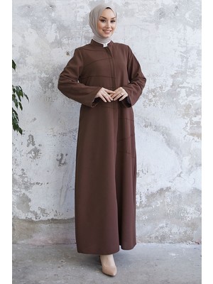 inStyle Ivory Biye Desen Kahverengi Ferace