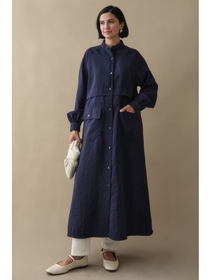 inStyle Cepli Modal Koyu Lacivert Kap