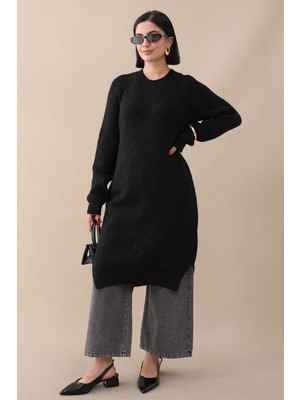 inStyle Simli Fitilli Siyah Tunik