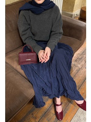 inStyle Kraş Etek Lacivert