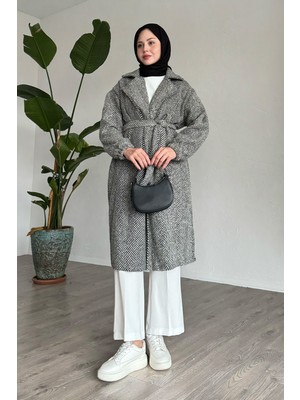 inStyle Balıksırtı Mint Kaşe Kap