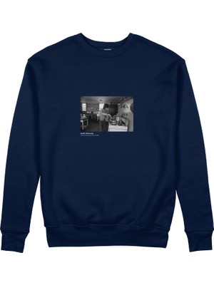 The Lucid Lab Keith Richards Montauk New York 1975 Sweatshirt - Lacivert