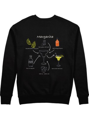The Lucid Lab Margarita Sweatshirt - Siyah