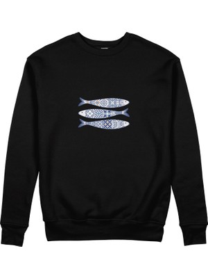 The Lucid Lab Mediterraneo Sweatshirt - Siyah