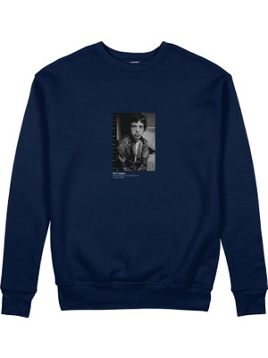 The Lucid Lab Mick Jagger Backstage At The Palladium London 1967 Sweatshirt - Lacivert