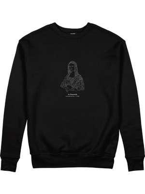 The Lucid Lab La Gioconda Sweatshirt - Siyah