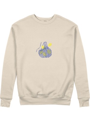 The Lucid Lab Make Some Lemonade Sweatshirt - Bej