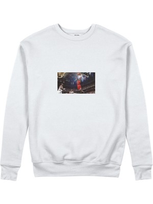 The Lucid Lab Michael Jordan Chicago Bulls 1997 Sweatshirt - Beyaz