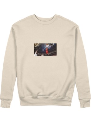 The Lucid Lab Michael Jordan Chicago Bulls 1997 Sweatshirt - Bej