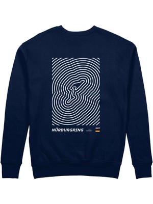 The Lucid Lab Nürburgring Artwork Sweatshirt - Lacivert