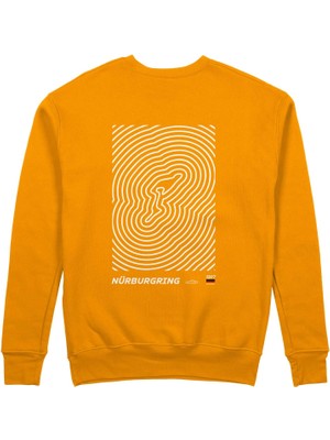 The Lucid Lab Nürburgring Artwork Sweatshirt - Turuncu