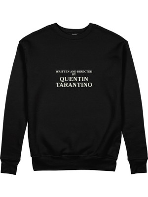 The Lucid Lab Quentin Tarantino Sweatshirt - Siyah