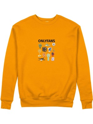 The Lucid Lab Onlyfans Sweatshirt - Turuncu