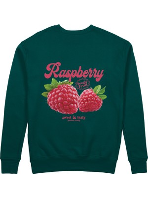 The Lucid Lab Raspberry Sweatshirt - Koyu Yeşil