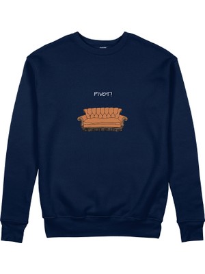 The Lucid Lab Pivot! / Friends Sweatshirt - Lacivert