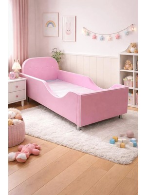 Puf Bebe 90X190 Ölçüde Çocuk Yatağı ( Iç Yatak Dahildir)