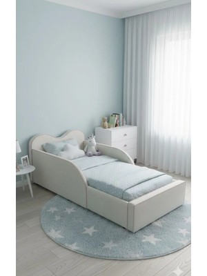 Puf Bebe 90X190 Ölçüde Çocuk Yatağı (Iç Yatak Dahildir)