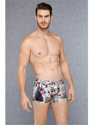 Liyuza Doreanse Erkek  Modal Baskılı Boxer 1808