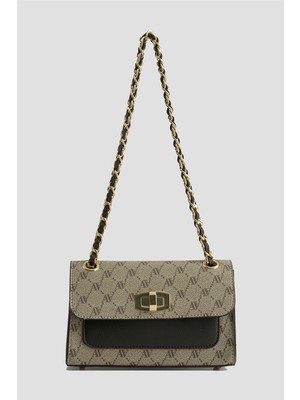 Armine Çanta Noktalı 25YD7426 Vizon