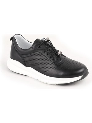 Libero L10.2219 Hakiki Deri Baskılı Ultra Hafif Eva Taban Kadın Casual Sneaker Ayakkabı