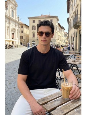 Buratti Regular Fit Bisiklet Yaka T Shirt Erkek T Shirt 5904028