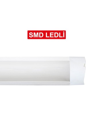 Hero Led 20 Watt 60 cm Ledli Yatay Bant Armatürü - 2'li Paket - Beyaz Işık