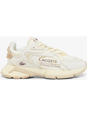 Lacoste L003 Neo Kadın Bej Sneaker Regular Kalıp ile Şık ve Rahat Taban Tipi