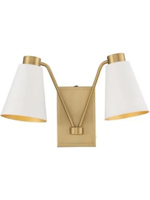 Ronisu Aydınlatma Modern Çift Kollu Konik Başlıklı Duvar Aplik RA-APLK-3528-52-22