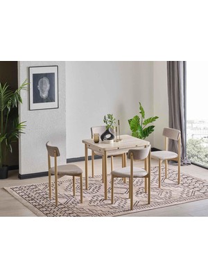 Dekorazi Agostina Mutfak Masa Takımı