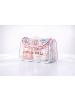 Melnio Şeffaf Çok Amaçlı Çanta