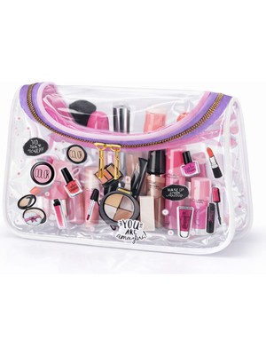 Melnio Şeffaf Çok Amaçlı Çanta