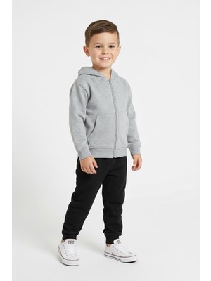 MiaBaby Kapşonlu Fermuarlı Hırka