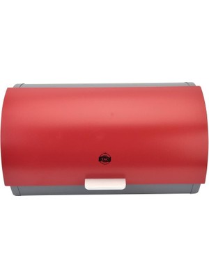 Feyza Design Kırmızı Renkli Ekmek Kutusu, Şık ve Pratik Saklama Çözümü