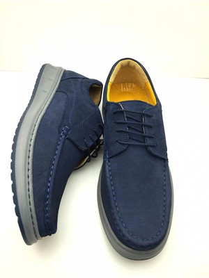 Luis Figo 3802 % 100 Hakiki Deri Ortopedik Rahat Bağcıklı Erkek Ayakkabısı